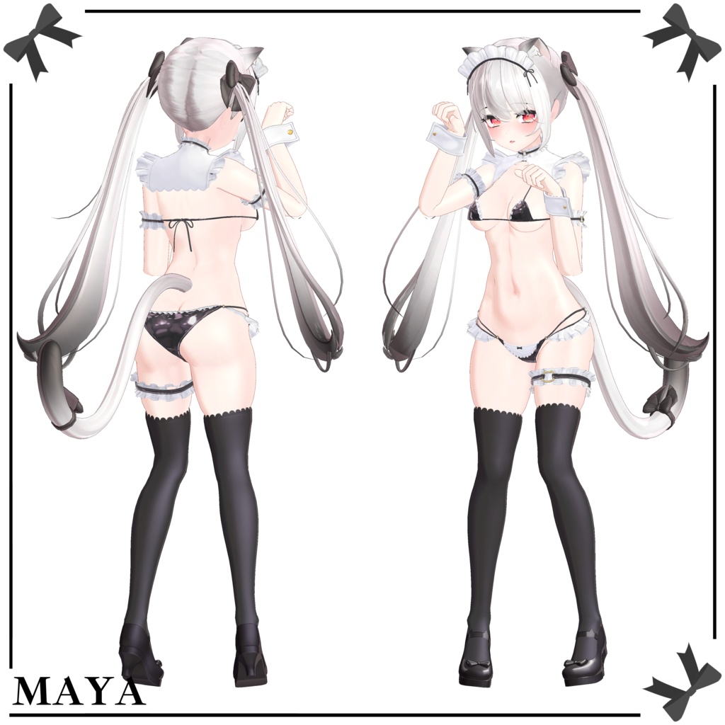 【Maid Bikini】 9-Avatars