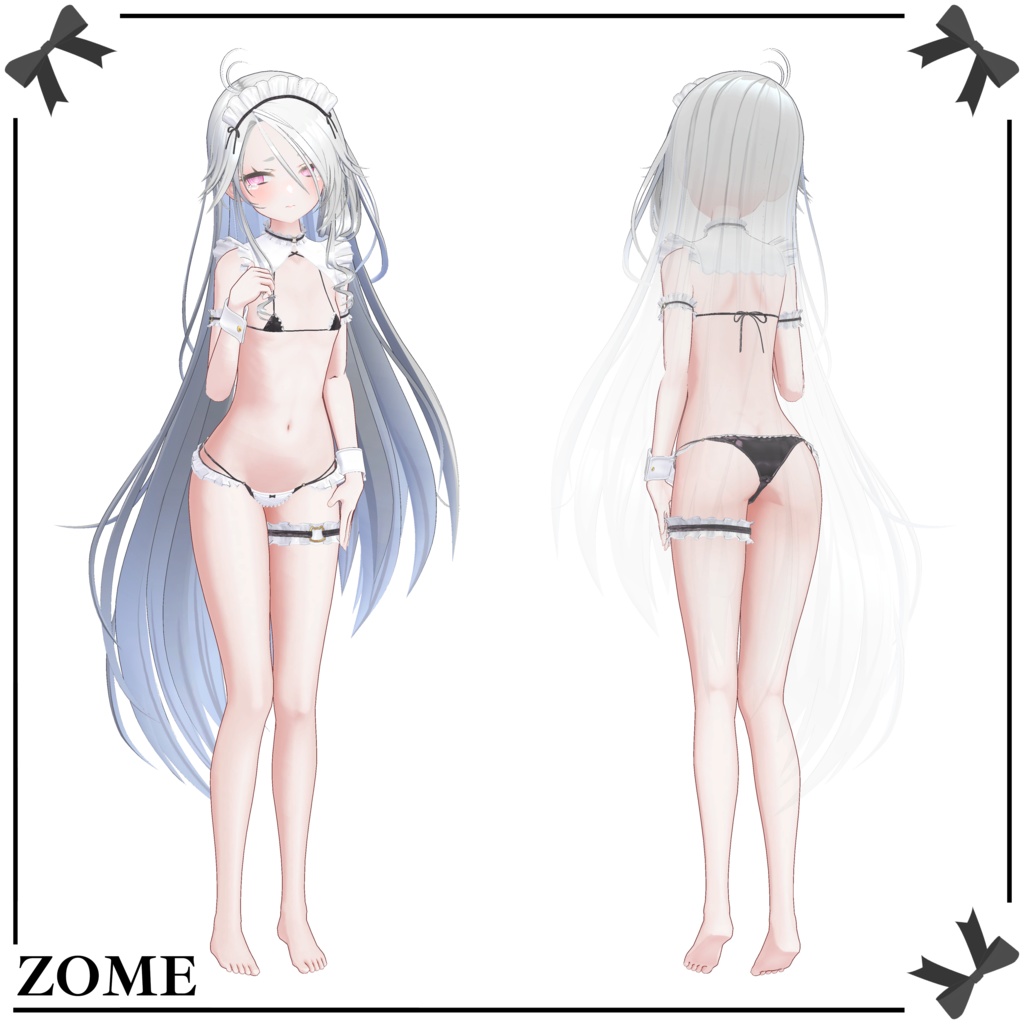 【Maid Bikini】 9-Avatars