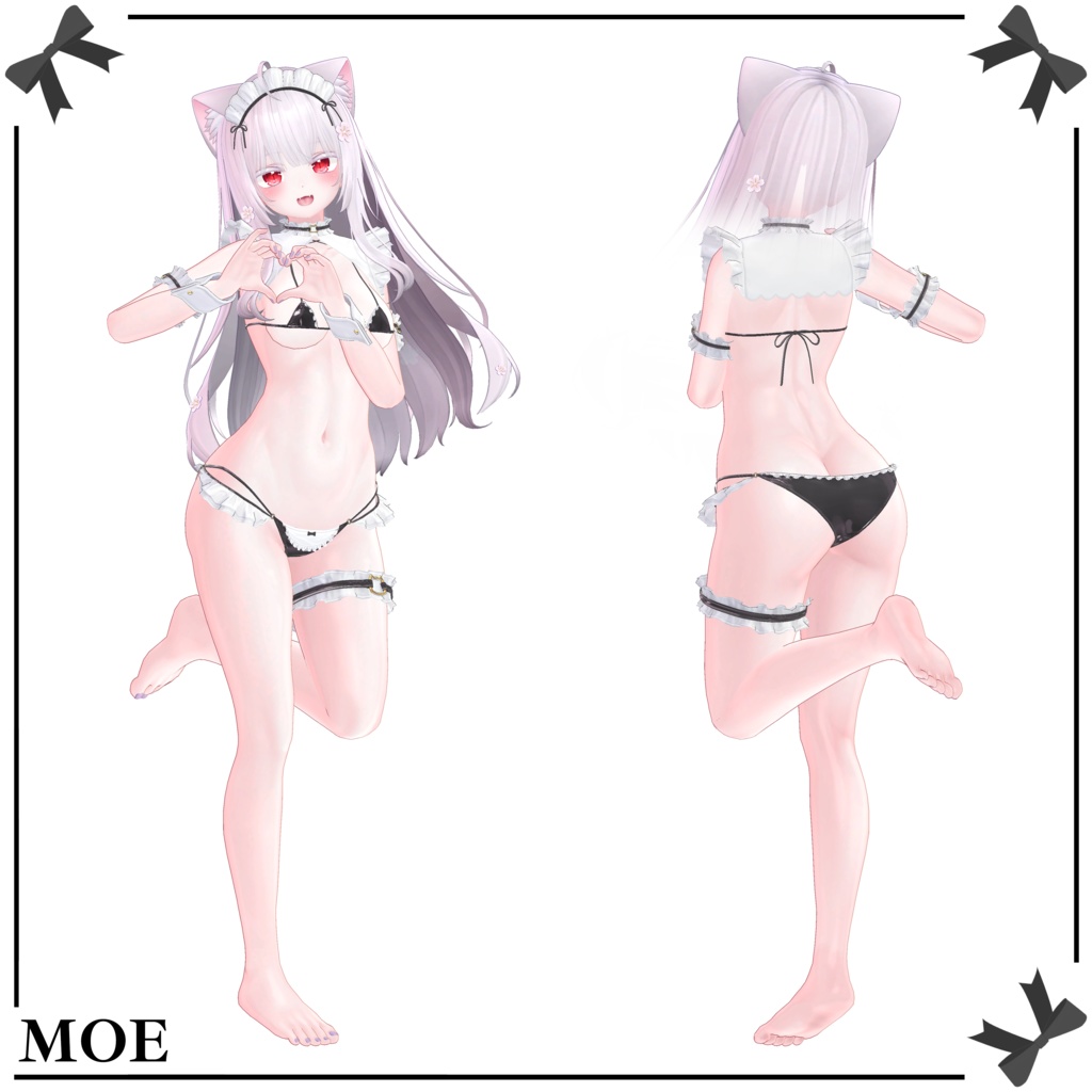 【Maid Bikini】 9-Avatars
