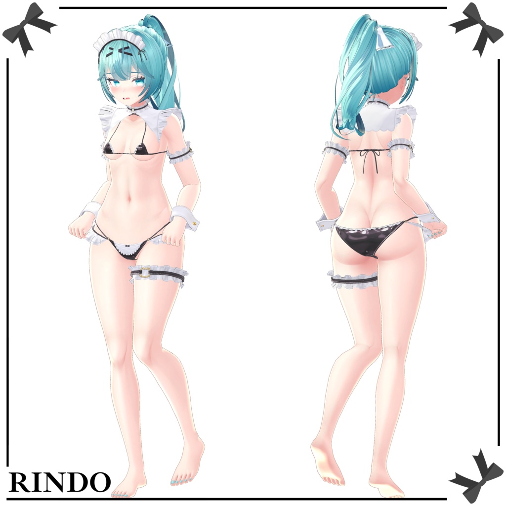 【Maid Bikini】 9-Avatars