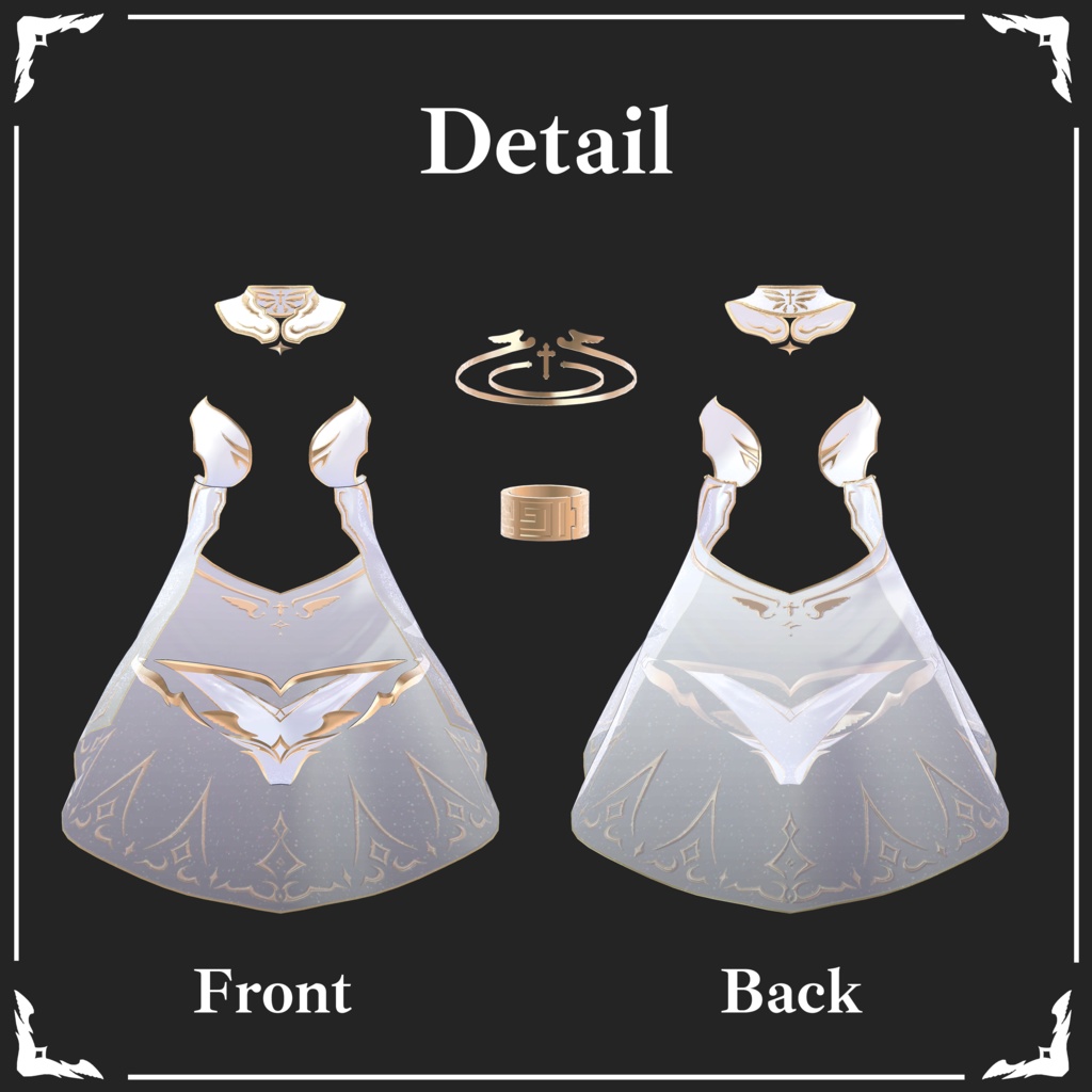 【Angel Dress】 3-Avatars