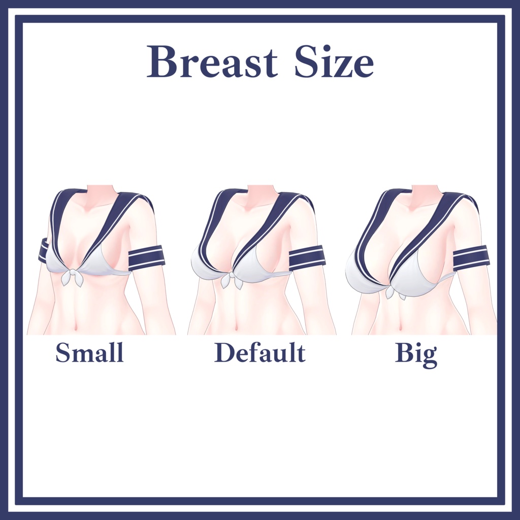 【Sera Bikini】 4-Avatars