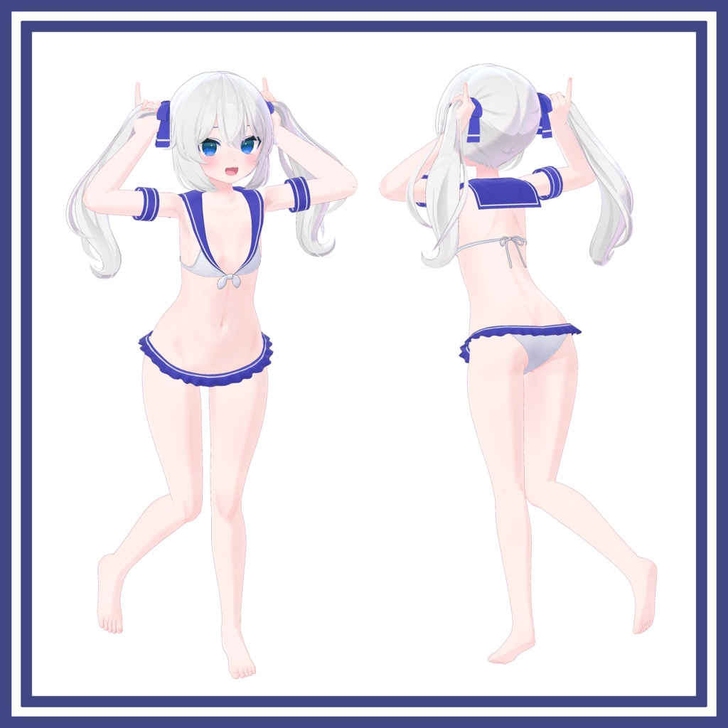 【Sera Bikini】 4-Avatars