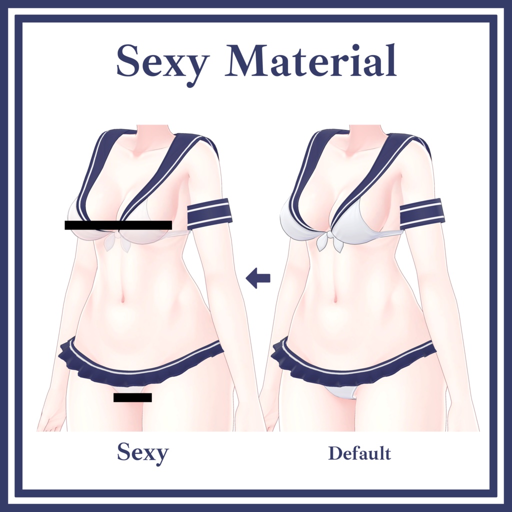 【Sera Bikini】 4-Avatars