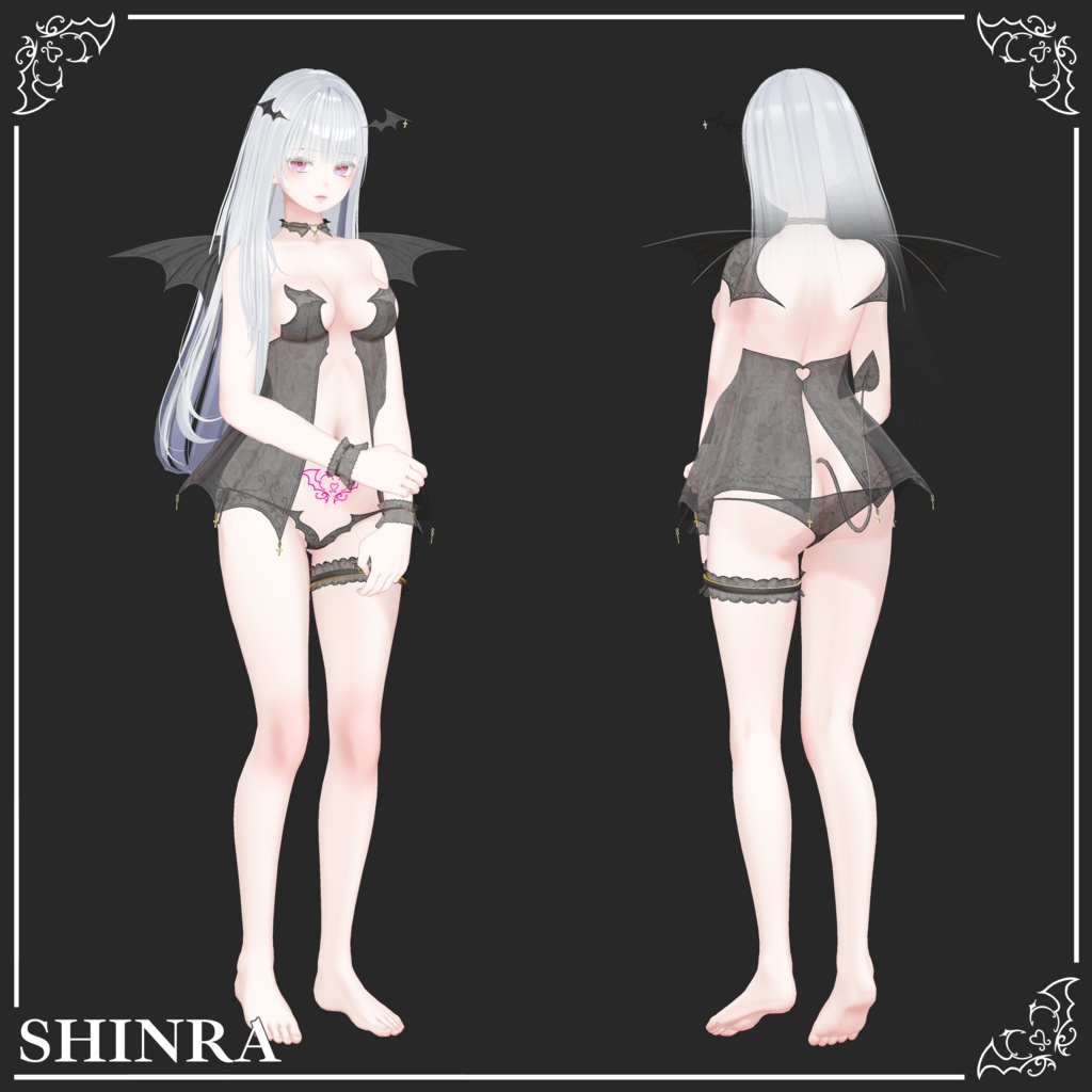 【Succubus Lingerie】 6-Avatars