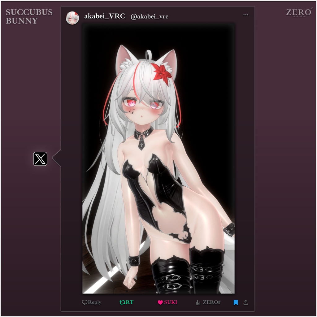 【Succubus Bunny】 4-Avatars
