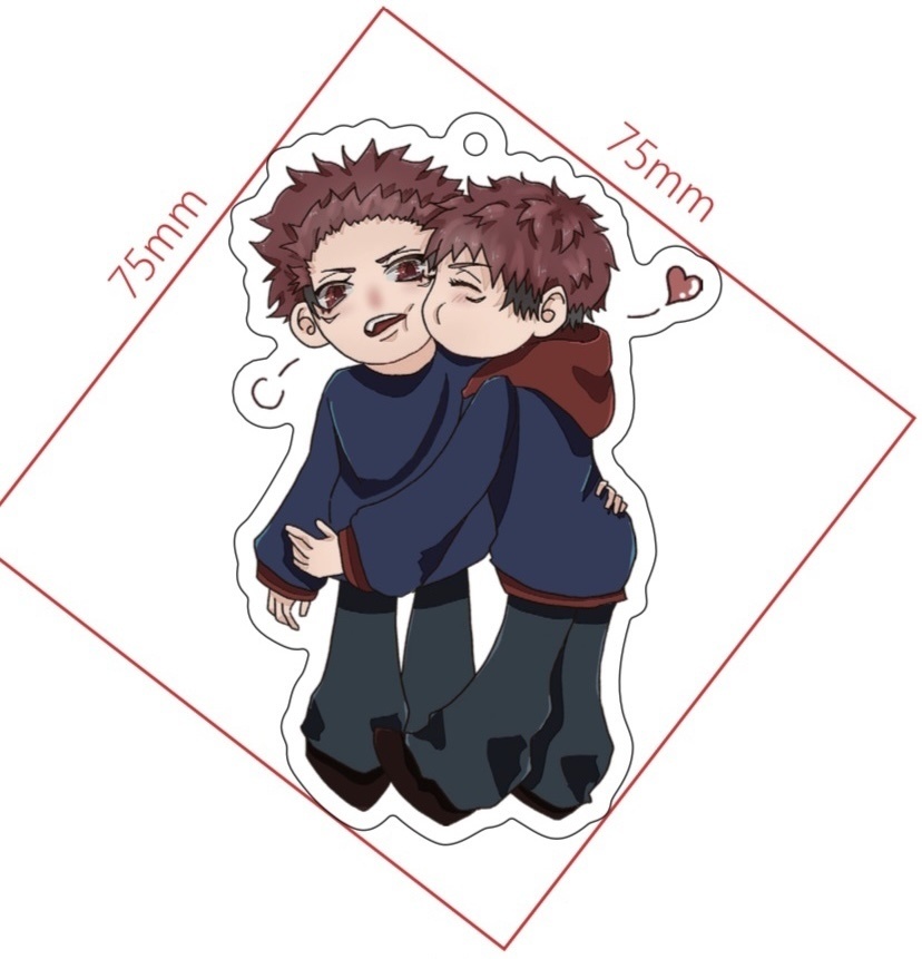 宿虎ちゅっとアクキー