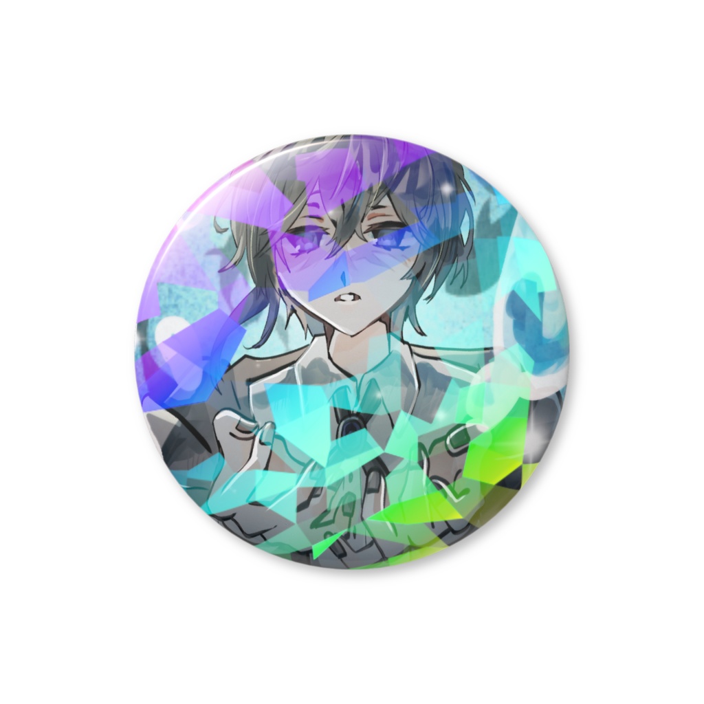 ホログラムLepus缶バッチ