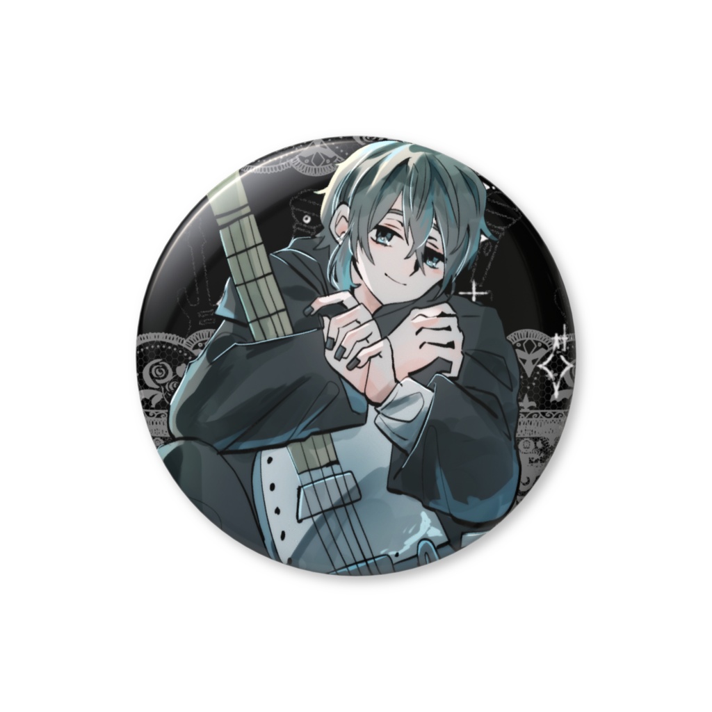 Lepusギター缶バッジ