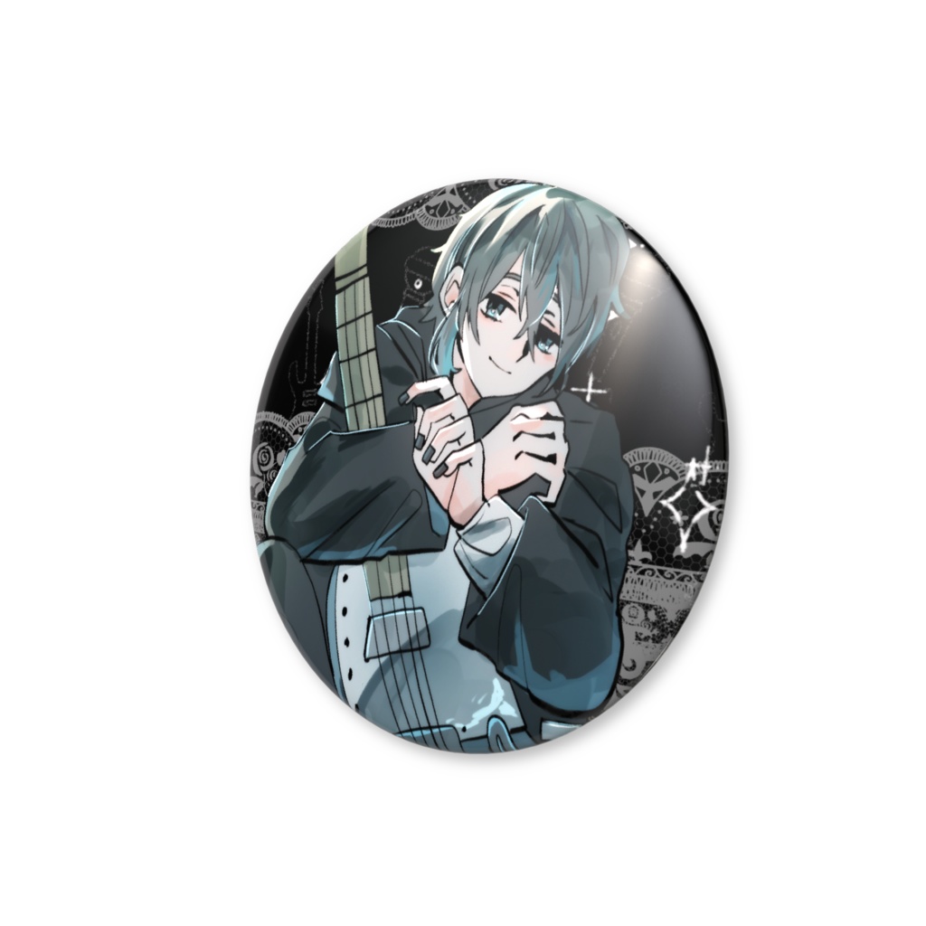 Lepusギター缶バッジ