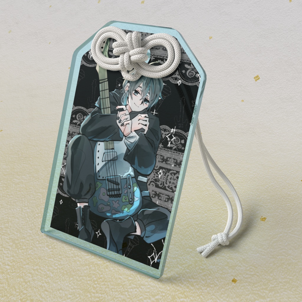 ブルーフラワーLepus お守り