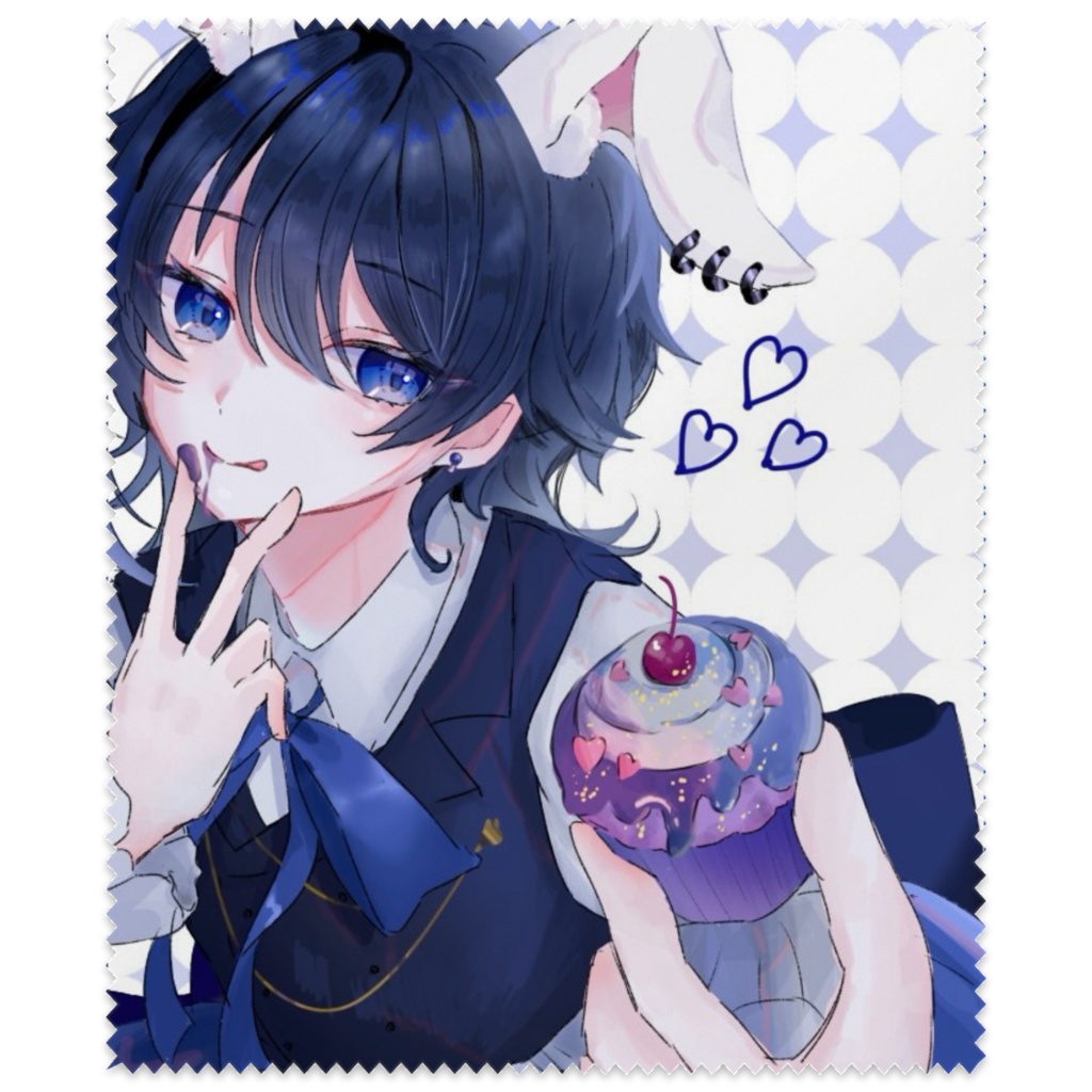 絵空れぷす新衣装めがねふき