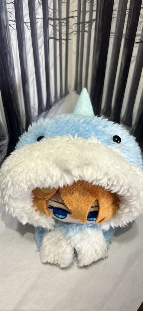 ぬくぬくクジラポンチョ