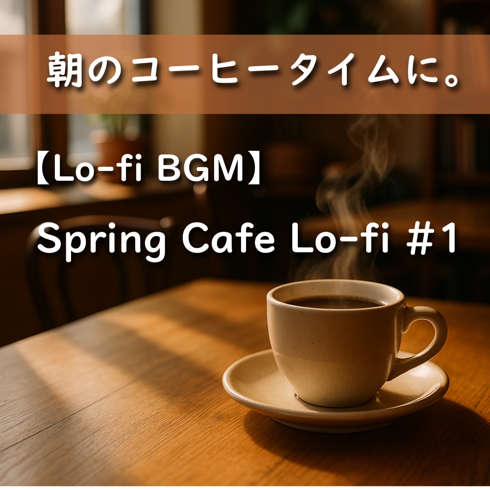 ☕【Lo-fi BGM】Spring Cafe Lo-fi #1|朝のコーヒータイムに。
