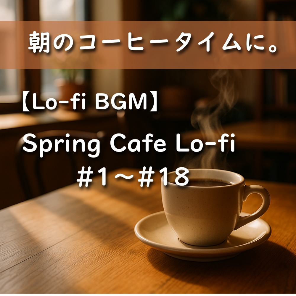 Spring Cafe Lo-fi 朝のコーヒータイムに