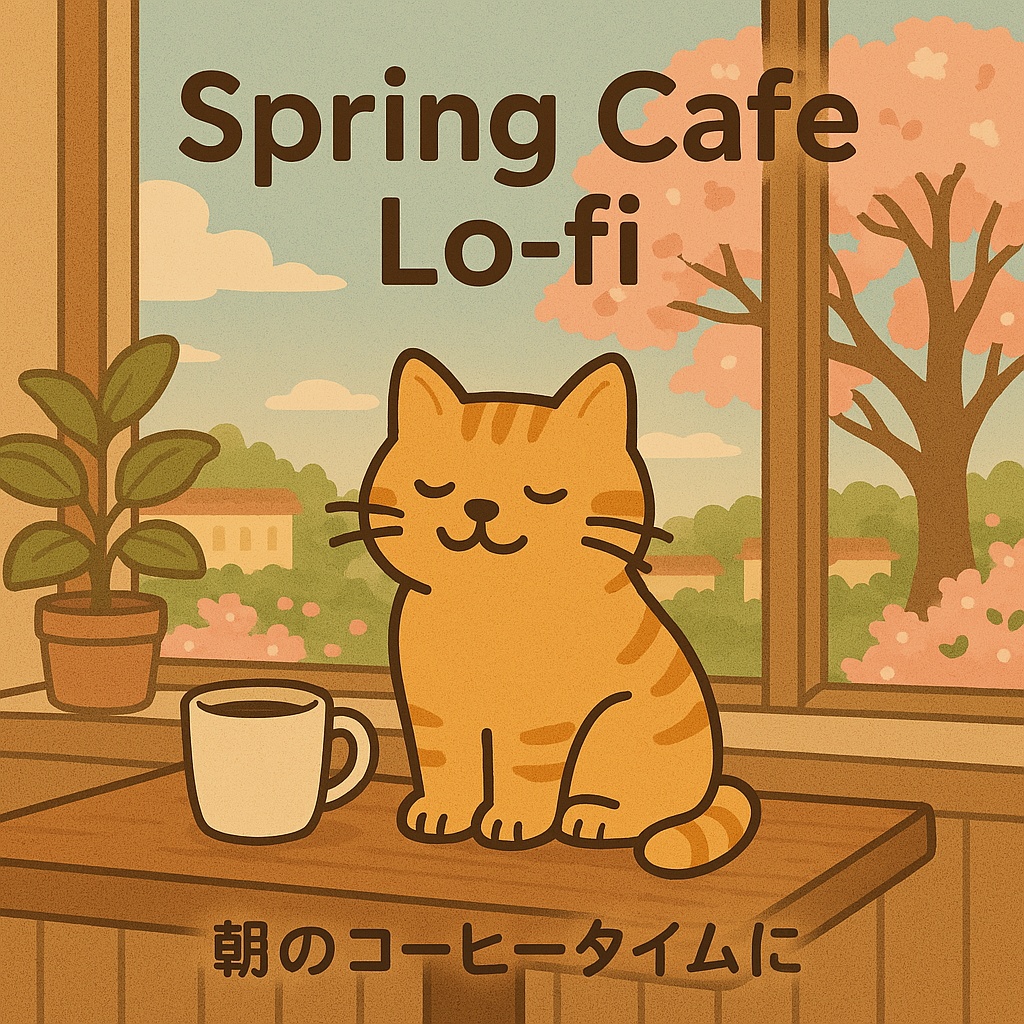 Spring Cafe Lo-fi 朝のコーヒータイムに