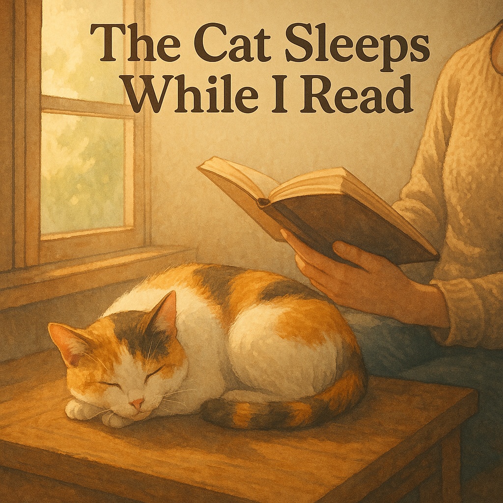 The Cat Sleeps While I Read