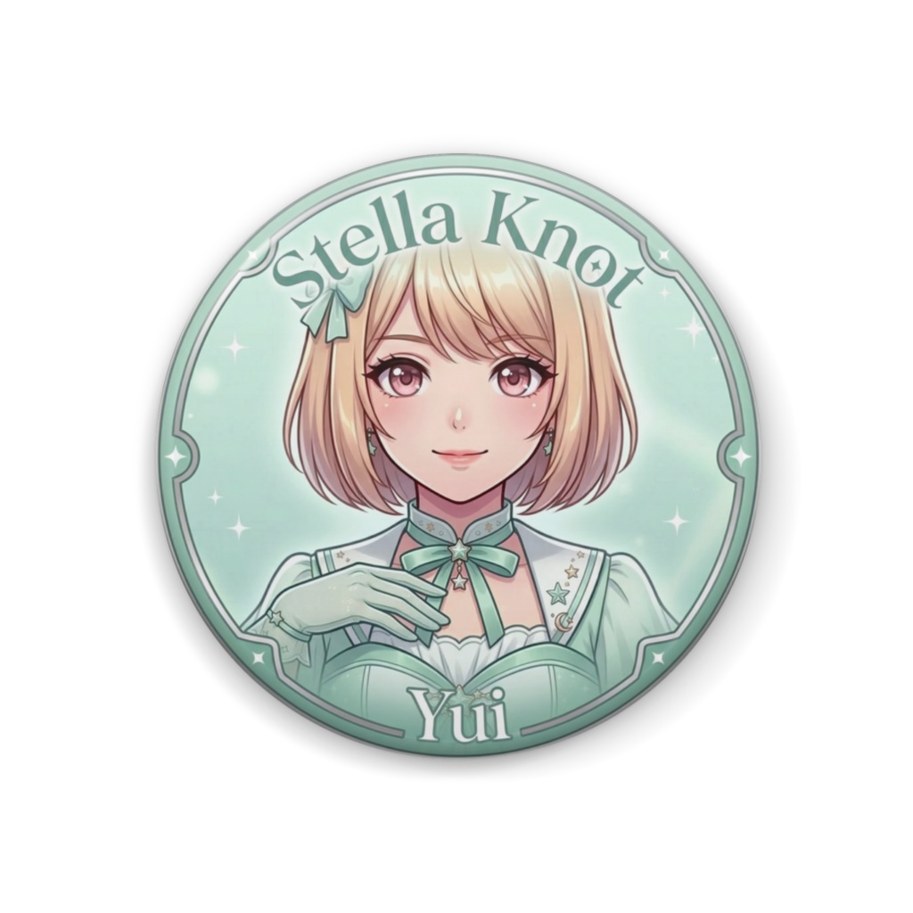 Stella Knot缶バッジ（ユイ） 