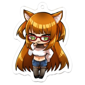 アクリルキーホルダー 50 x 50 (mm) feat.星乃カニ様