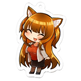 アクリルキーホルダー 50 x 50 (mm) feat.星乃カニ様