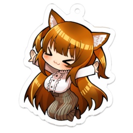 アクリルキーホルダー 50 x 50 (mm) feat.星乃カニ様