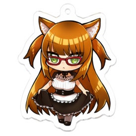 アクリルキーホルダー 50 x 50 (mm) feat.星乃カニ様