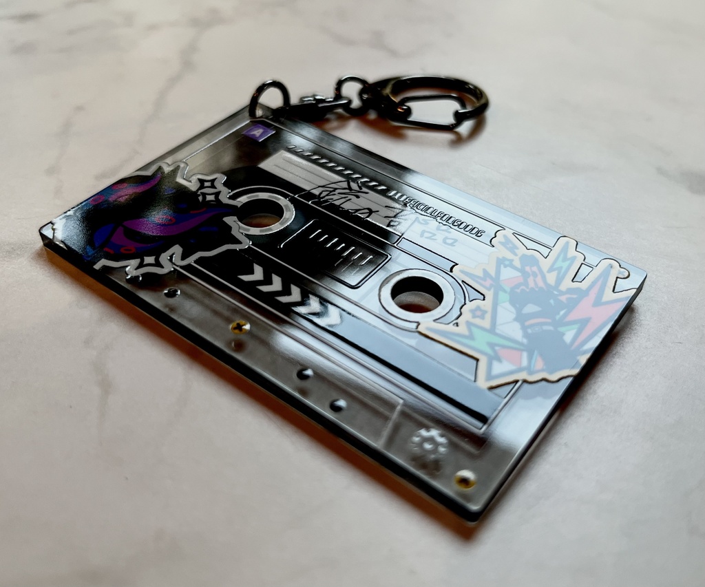 【非公式】カセット風歌ってみたイメージアクキー