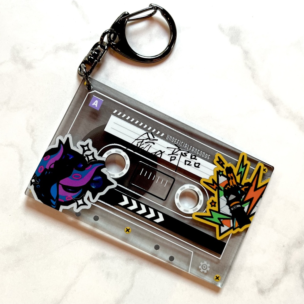 【非公式】カセット風歌ってみたイメージアクキー