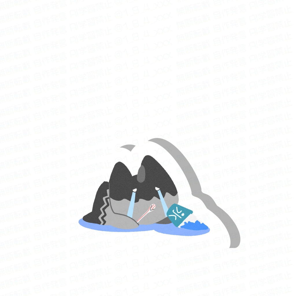 【非公式】バイト組自立アクリルスタンド(VS海の家)