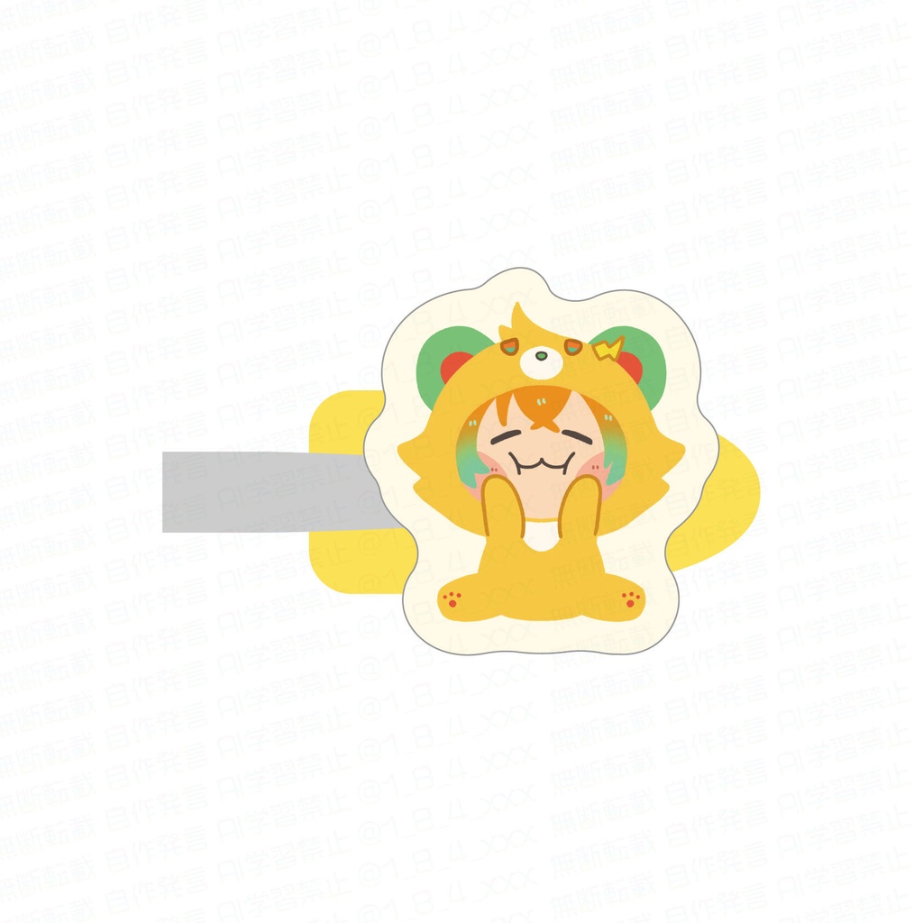 【非公式】オリエンスうまうま前髪クリップ