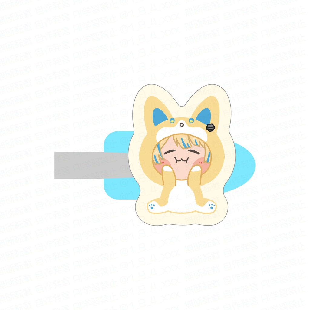 【非公式】オリエンスうまうま前髪クリップ