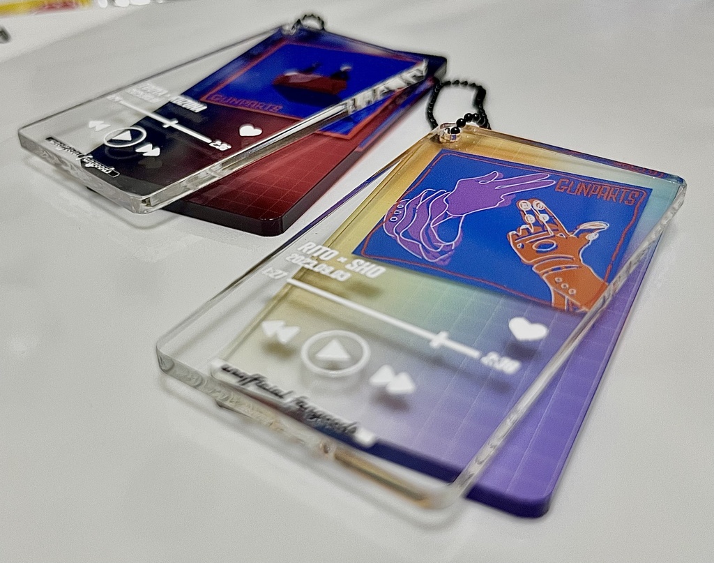 【非公式】歌みたモチーフ二重アクキー