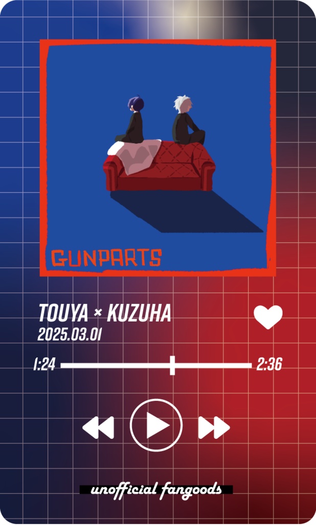 【非公式】歌みたモチーフクリアカード