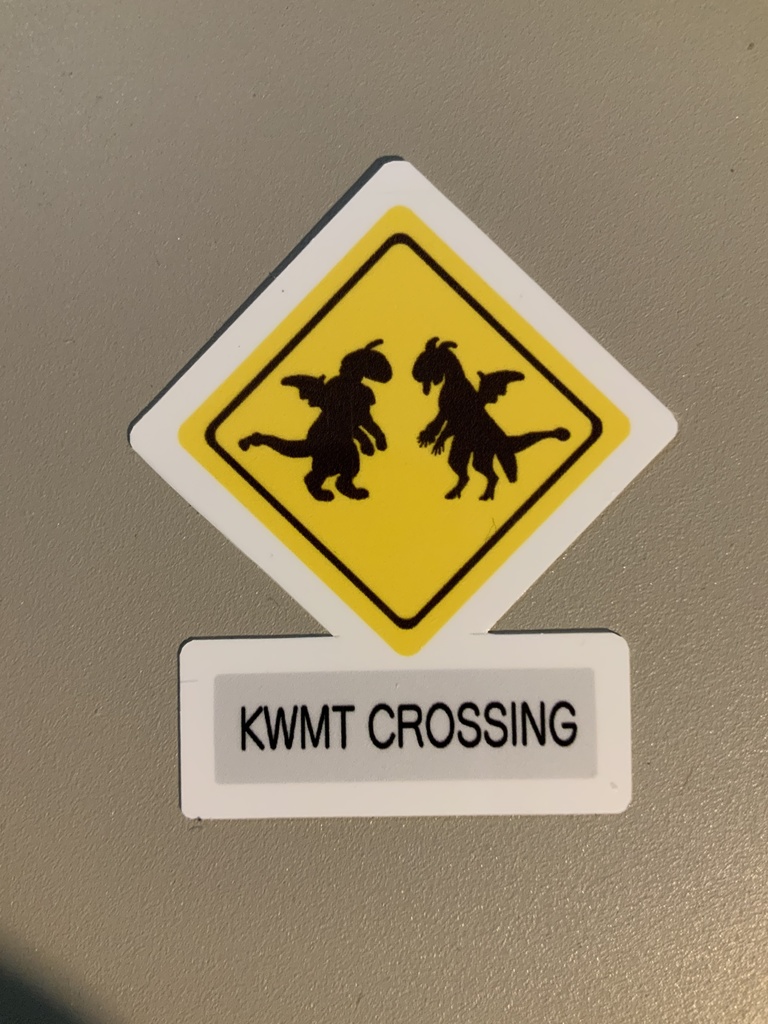 耐水ステッカー KWMT CROSSING