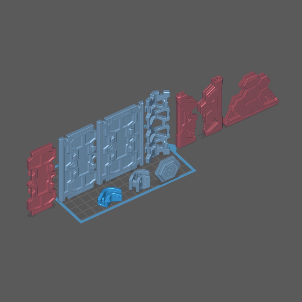 コンポジットベース 【光造形3Dプリンター向け、stlファイル形式、ノンスケール】