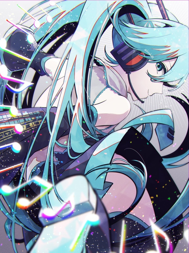 初音ミクポストカード