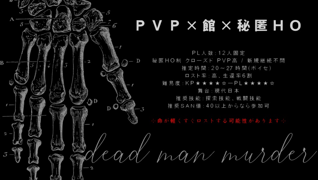 coc「死人殺人‐dead man murder‐」SPLL:E197756