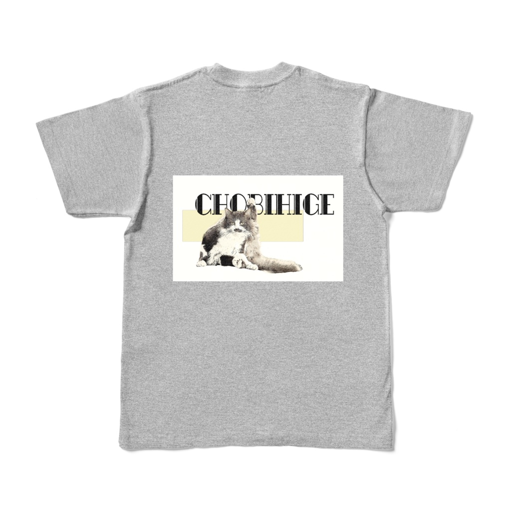 CHOBIHIGE CAT Tシャツno.3