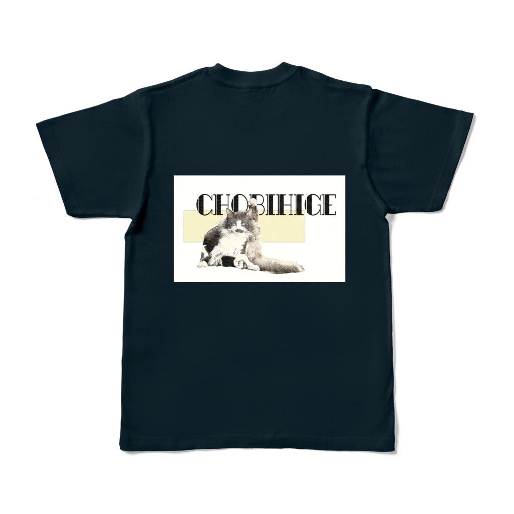 CHOBIHIGE CAT Tシャツno.6