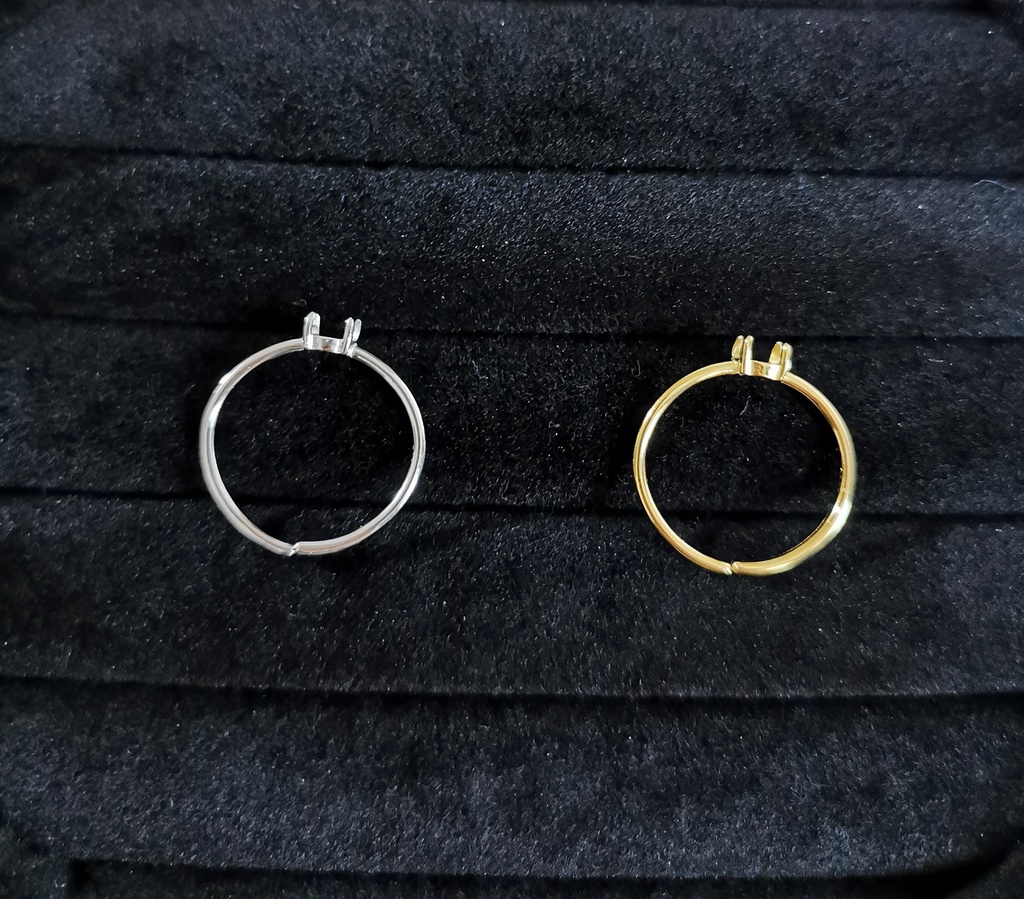 少尉・軍曹イメージ天然石リング