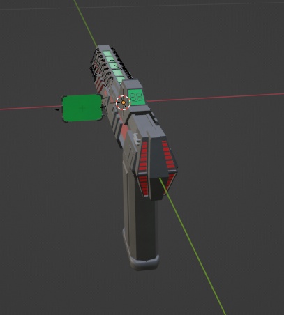 【VRChat想定】 Original RailGun Mk.G.s S.E MAG 《BlackConger》【3Dモデル】