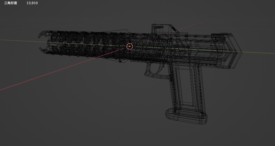 【VRChat想定】 Original RailGun Mk.G.s S.E MAG 《BlackConger》【3Dモデル】