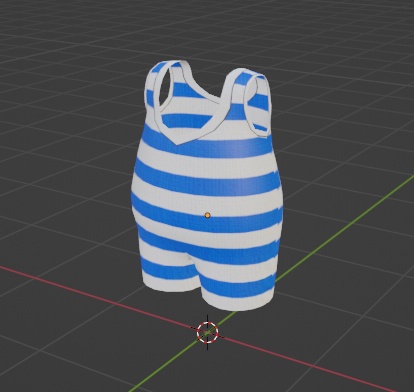 【VRChat想定】 グレコ水着 【しろもち専用】