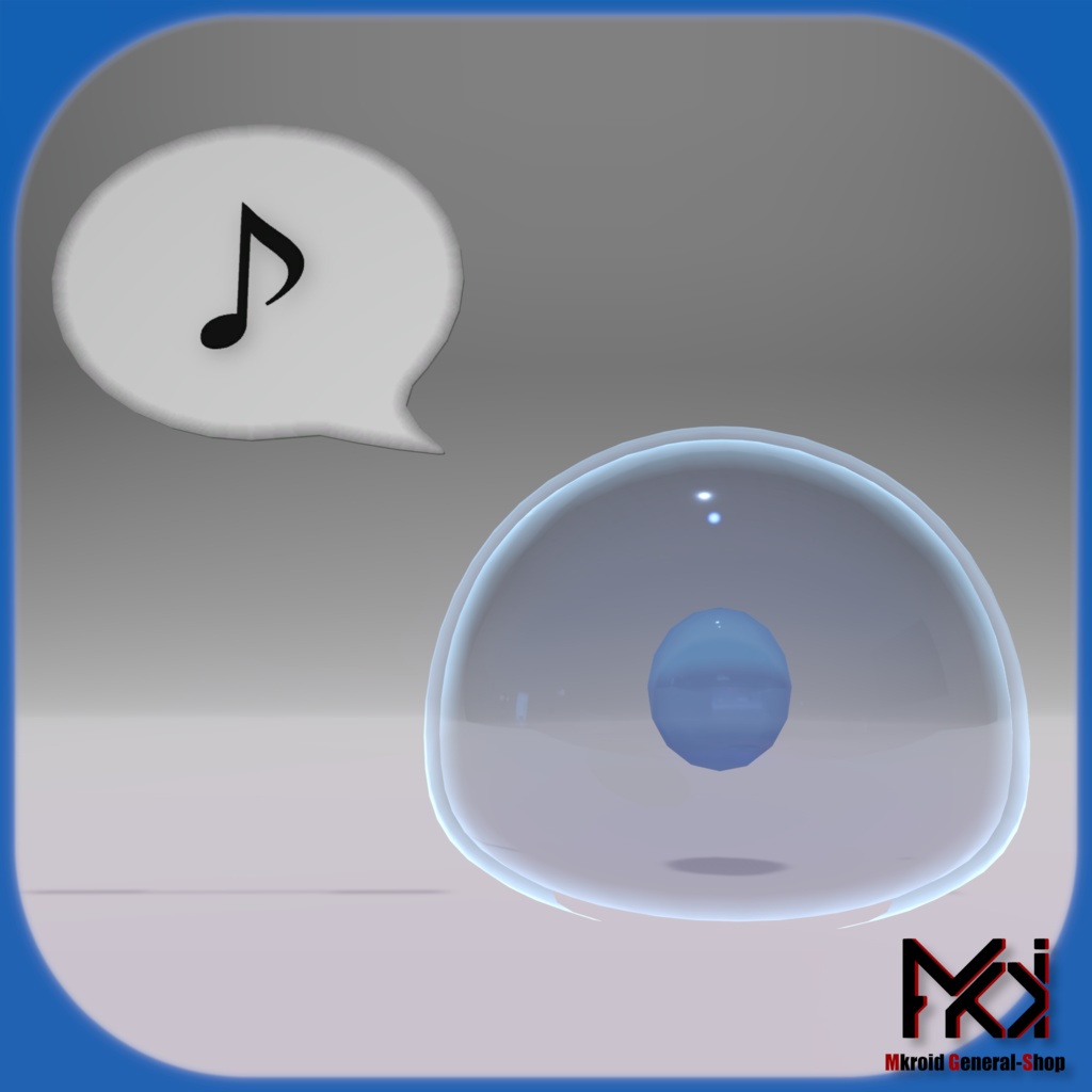 【VRChat想定】ぽよぽよすらいむ【3Dモデル】