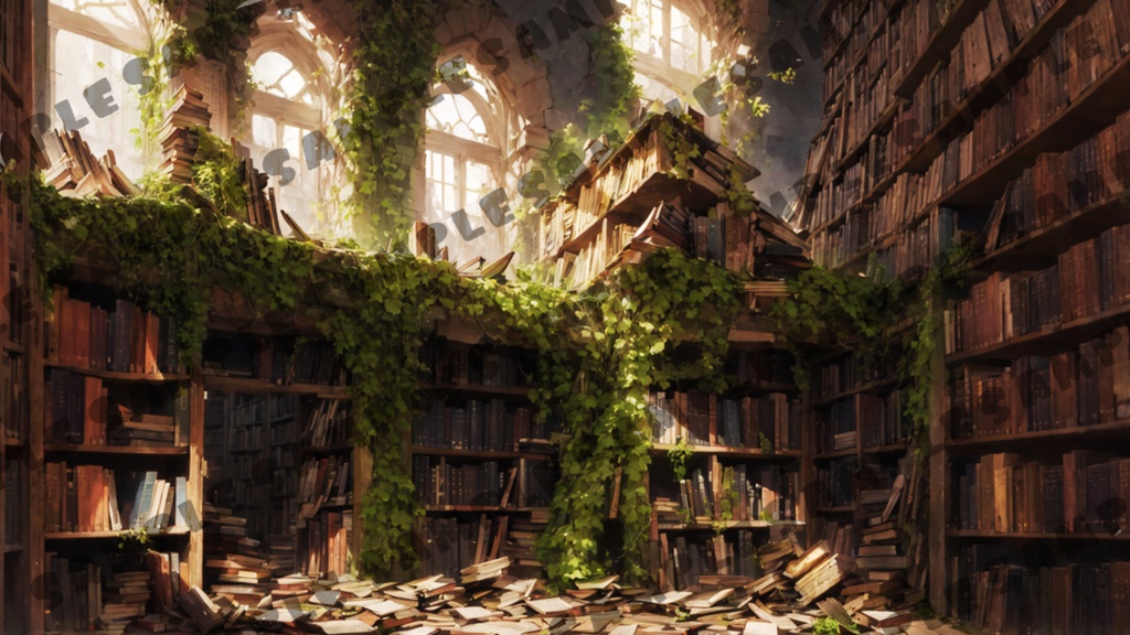 【背景画像】寂しげな幻想風景 5種