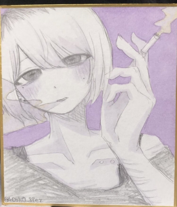 ミニ色紙　オリジナル①