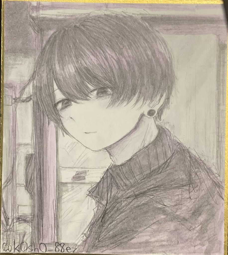 ミニ色紙　オリジナル13