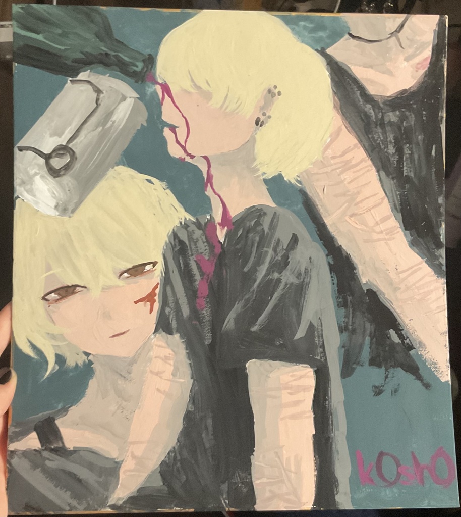大色紙　オリジナル① 夏樹