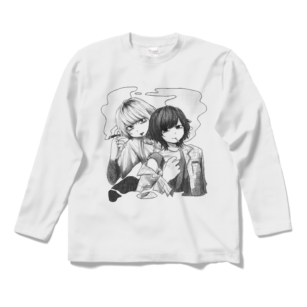 ウルフカット組ロンT