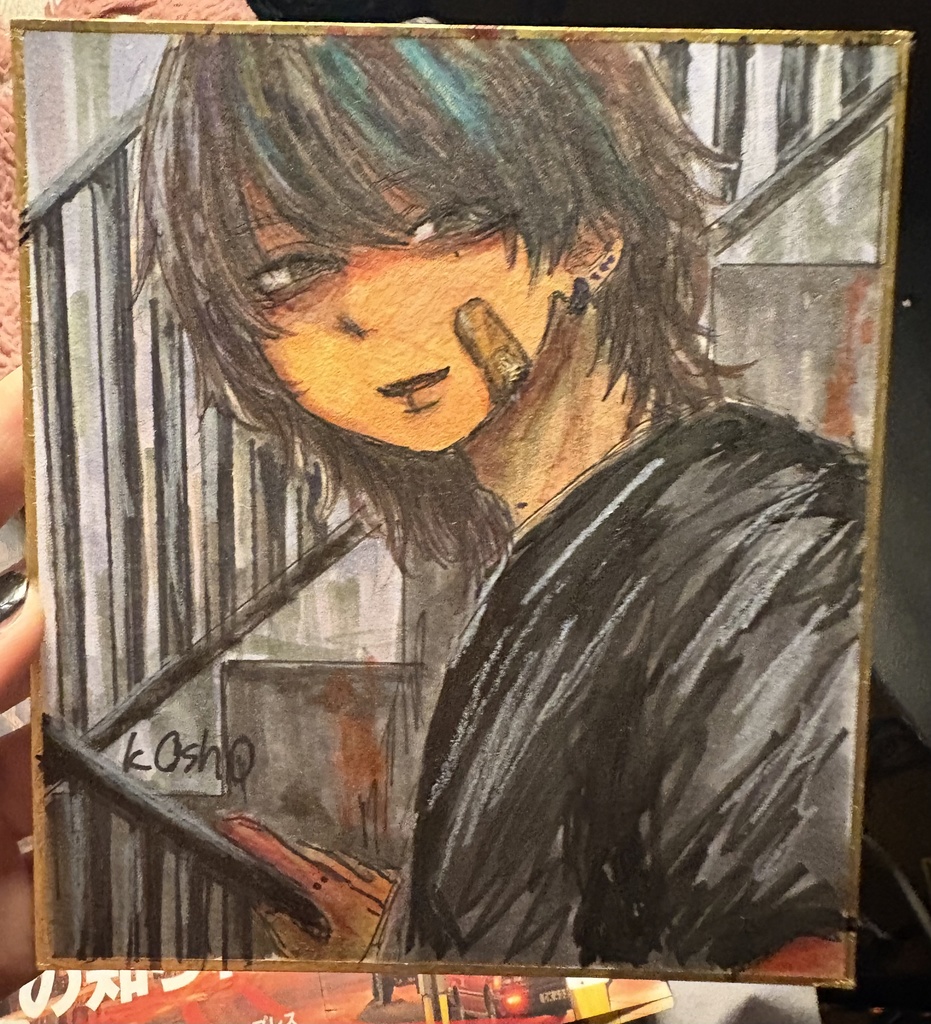 ミニ色紙 オリジナル16